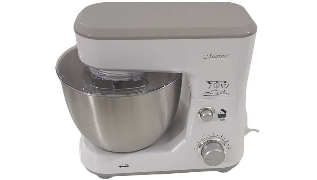 Robot kuchenny planetarny MAESTRO MR 560 500W stalowa misa wyposazenie pojemnosc 4l