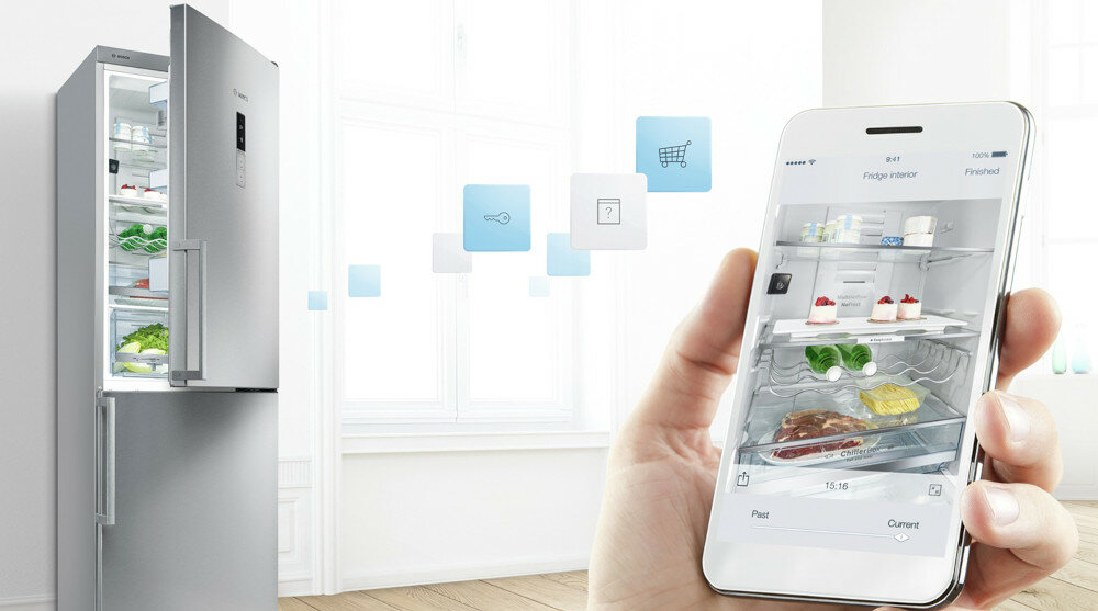 Lodówka BOSCH KGN39LBE5 BOSCH connect aplikacja wifi sterowanie zdalne
