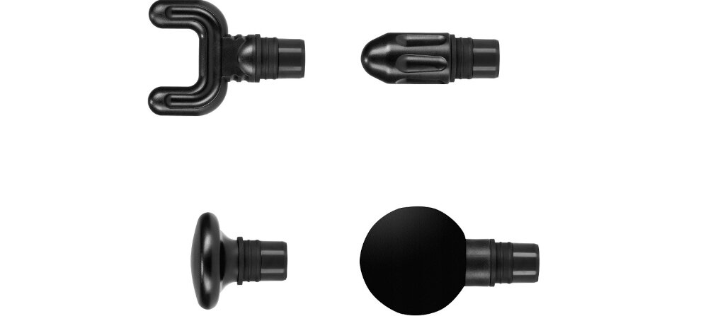 Masazer wibracyjny FeiyuTech KiCa zastosowanie koncowki kulista plaska stozkowa w litere u