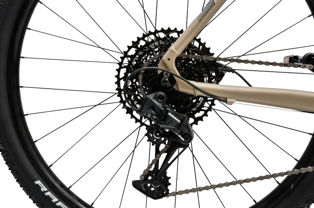 Rower górski MTB LOMBARDO Imperia 5.0 M21 Brązowo-czarny - NAPĘD