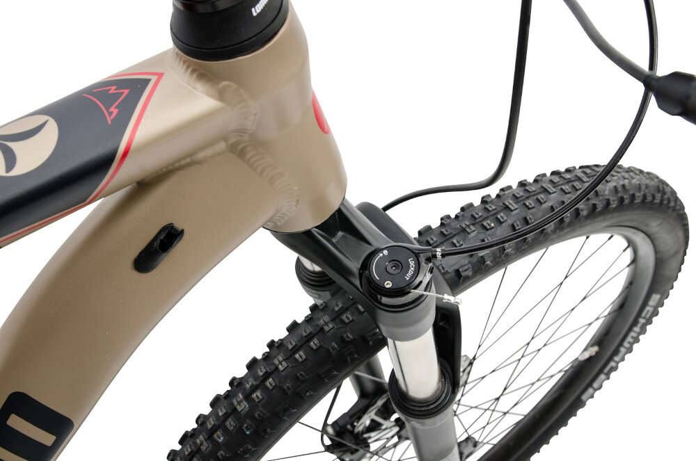 Rower górski MTB LOMBARDO Imperia 5.0 M21 Brązowo-czarny - AMORTYZATOR