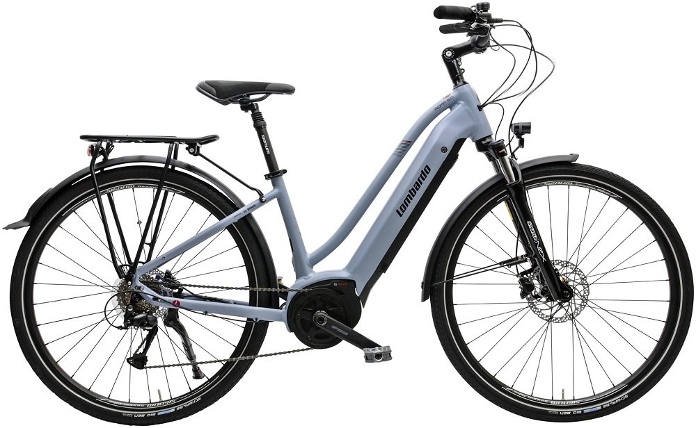 Rower elektryczny LOMBARDO Roma 9.0 - Rama Prawy Bok