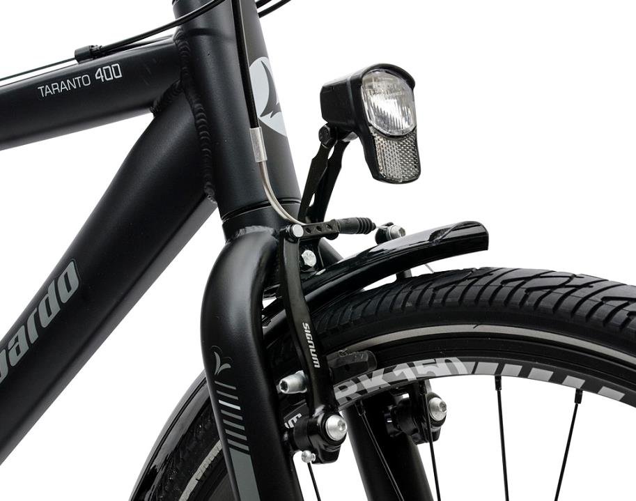 Rower trekkingowy LOMBARDO Taranto 400 - HAMULCE