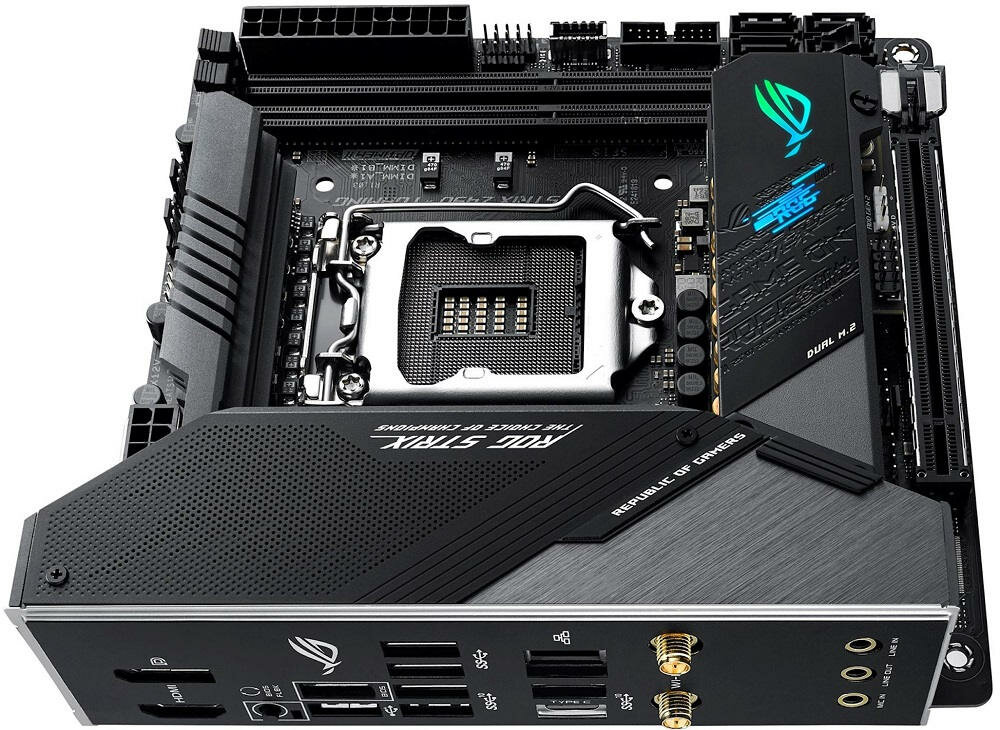 Płyta główna ASUS Rog Strix Z490-I Gaming - maksywamlna produktywnosc