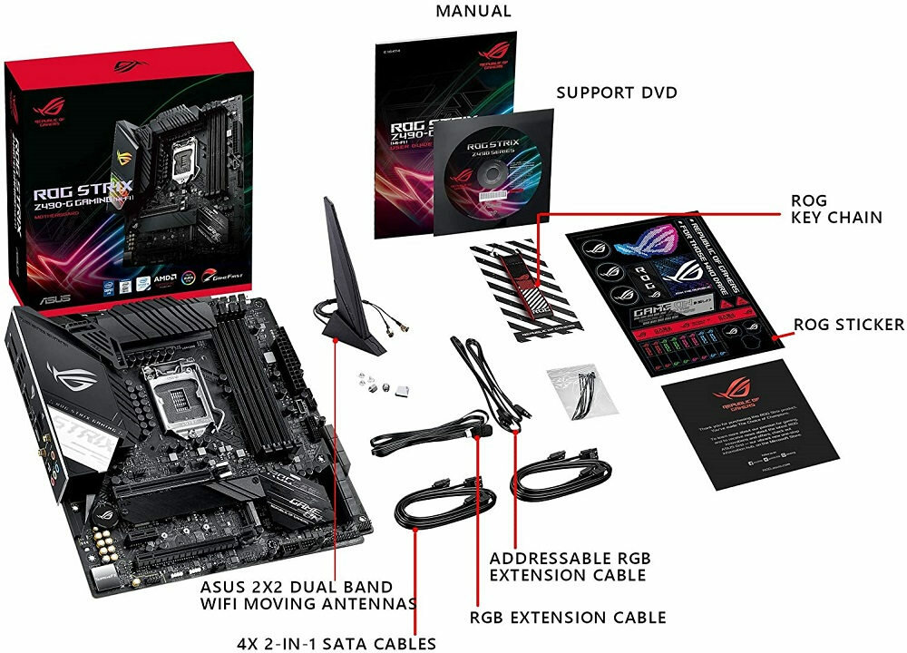 Płyta główna ASUS Rog Strix Z490-G Gaming- dostrajanie sysytemu