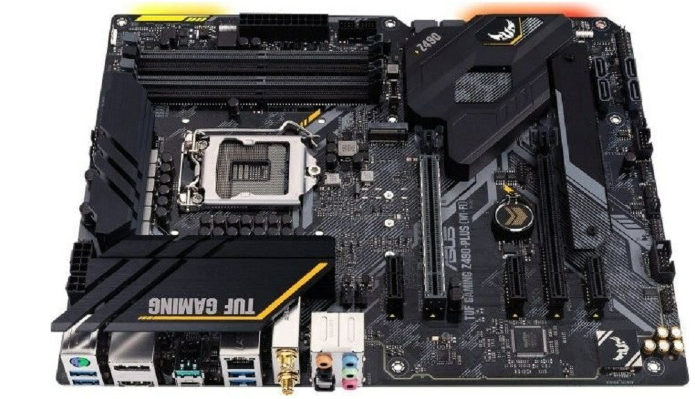 Płyta główna ASUS TUF Gaming Z490 Plus Wi-Fi - chlodzenie