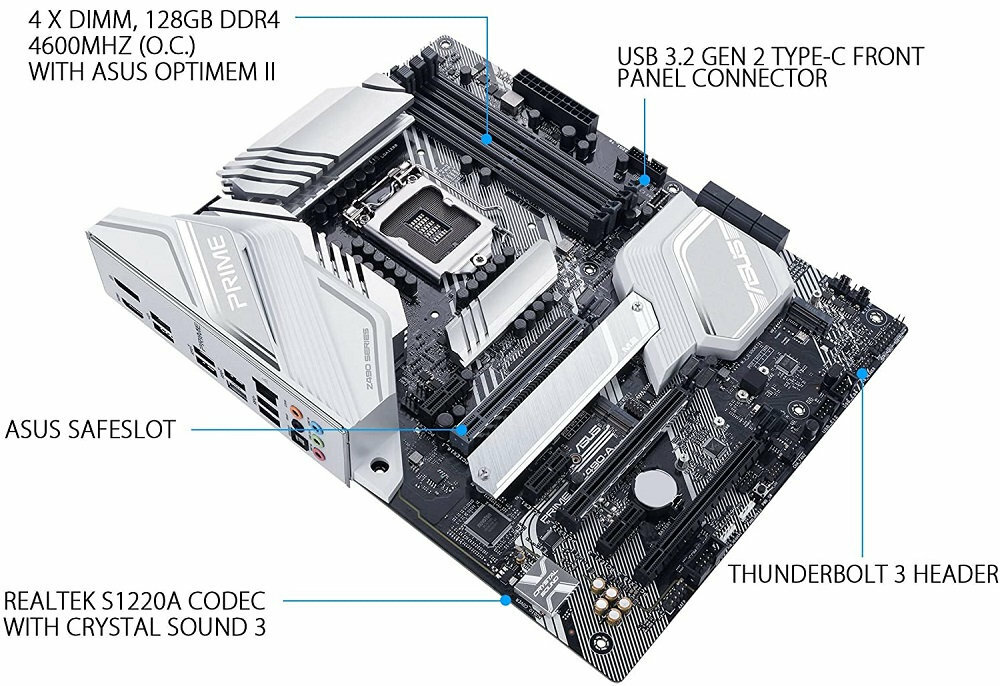 Płyta główna ASUS Prime Z490-A - system