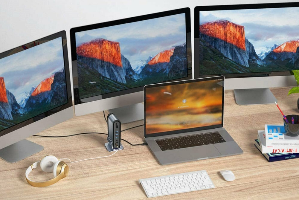 Stacja dokująca BASEUS Working Station - obraz 4k