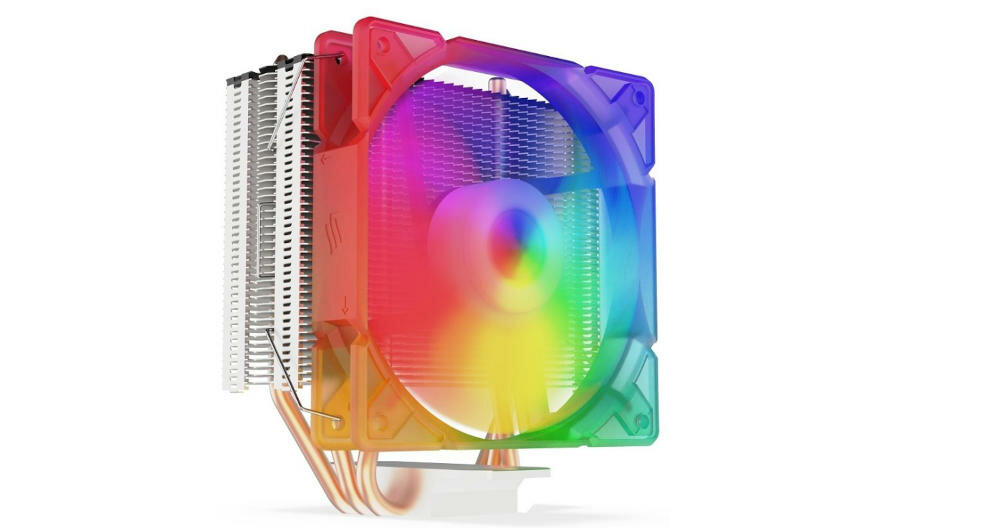 SILENTIUM-PC chłodzenie detale diody led płyta główna synchronizacja układ chłodzący oświetlenie argb