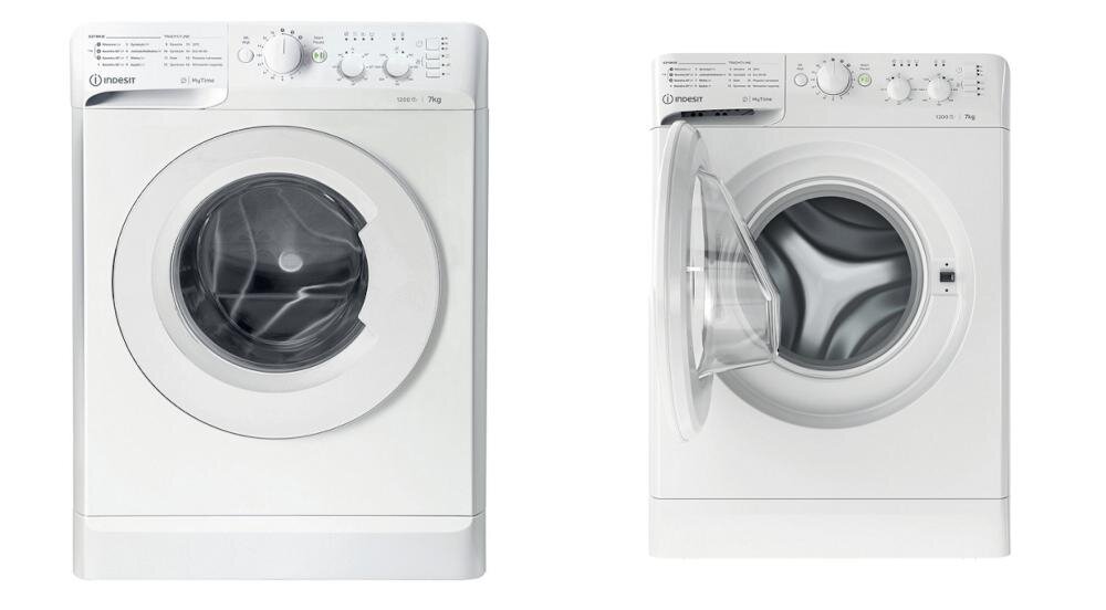 INDESIT MTWC71252WPL pralka niewielka wkład ładowanie góra łazienka pralnia bez schylania funkcjonalność