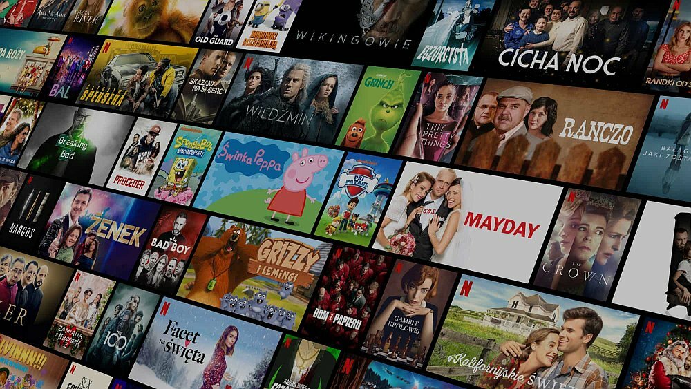 Karta podarunkowa Netflix biblioteka