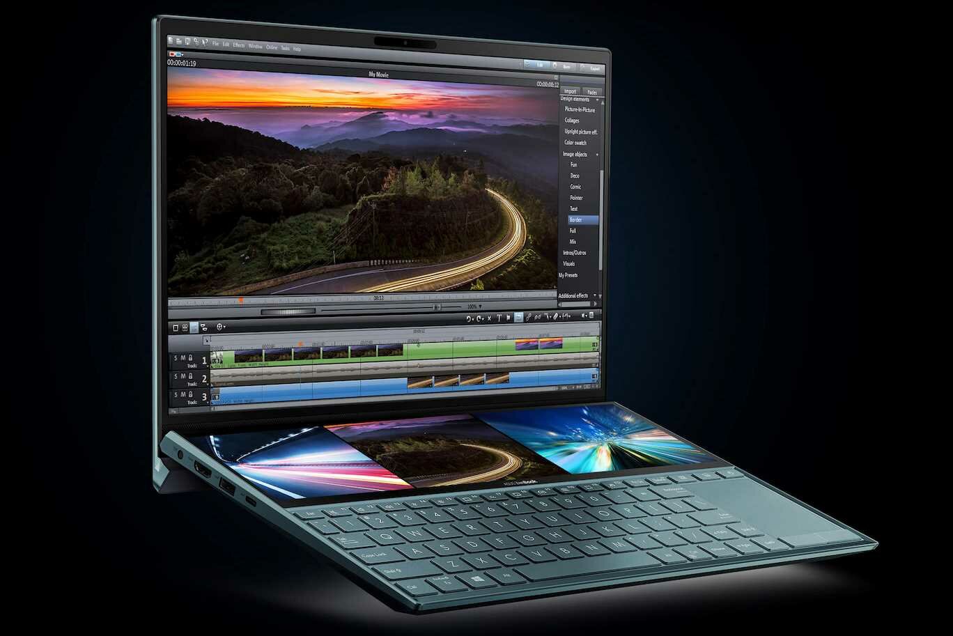 Laptop ASUS ZenBook Duo 14 UX481 - Full HD