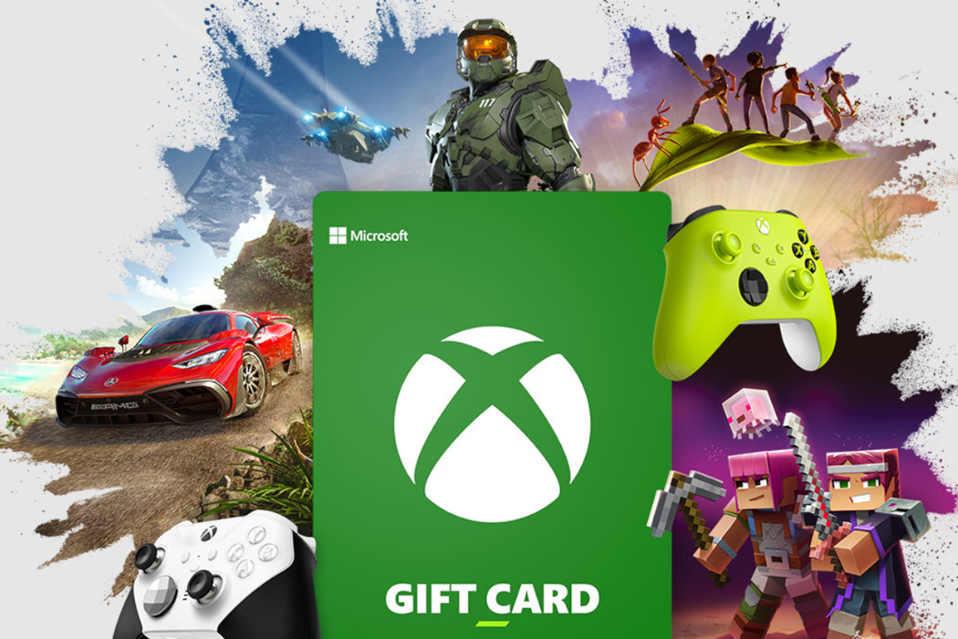 Kod podarunkowy MICROSOFT Xbox zabawa urządzenia rozgrywka gry dodatki akcesoria