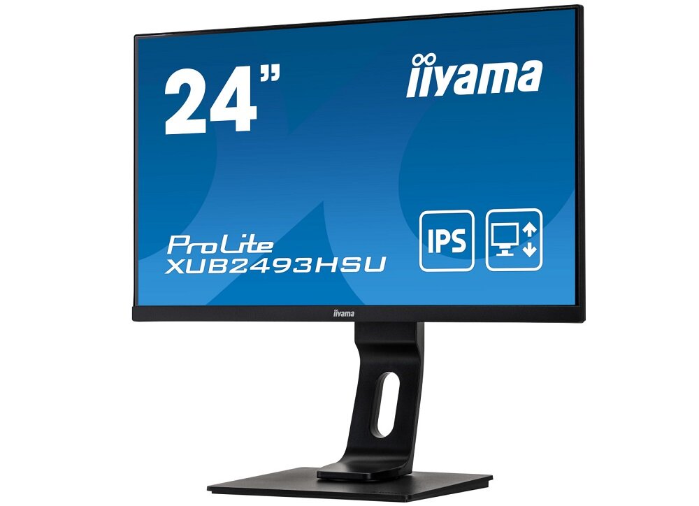 Monitor IIYAMA XUB2493HSU-B1 - Matowa powłoka matrycy brak efektu lustra