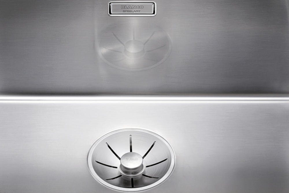 BLANCO zlewozmywak wbudowany montaż blat kuchenny otwór silgranit granit łatwe czyszczenie kamień
