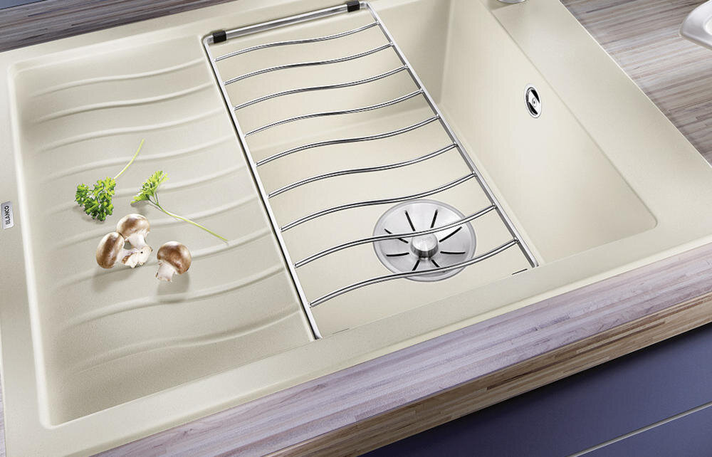 BLANCO zlewozmywak przestrzeń funkcjonalność szyny