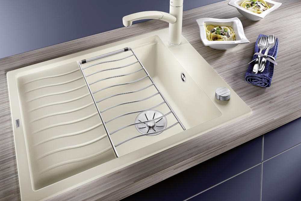 BLANCO zlewozmywak przestrzeń funkcjonalność szyny