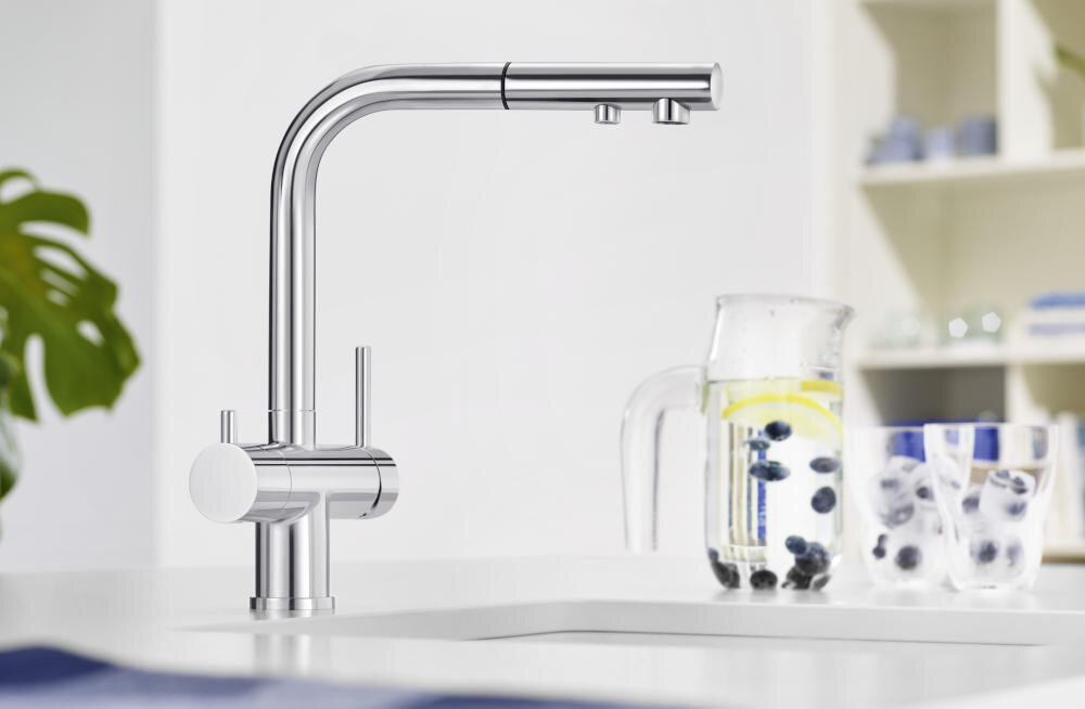 BLANCO zlewozmywak kuchnia ozdoba pomieszczenie tradycja nowoczesność dwudźwigniowa