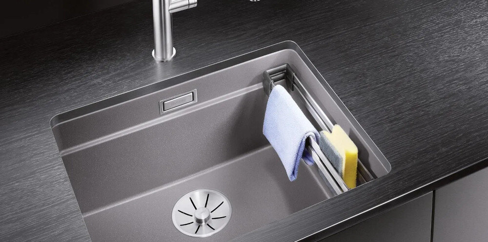 ZLEWOZMYWAK BLANCO ETAGON 700-U 525171 łatwość pielęgnacji czyszczenie usuwanie zabrudzń woda bez chemii
