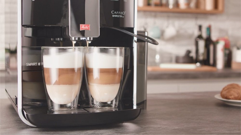 Кофемашина MELITTA Barista T Smart F830-102-EU Black 18 рецептів кави широкий вибір
