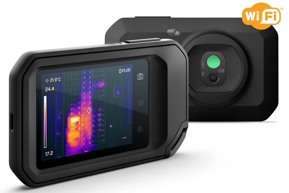 FLIR C5 Wi-FI Thermal Imaging Camera опис специфікації містить інфрачервоні параметри