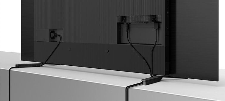 Telewizor SONY OLED KD55A8BAEP - kable
