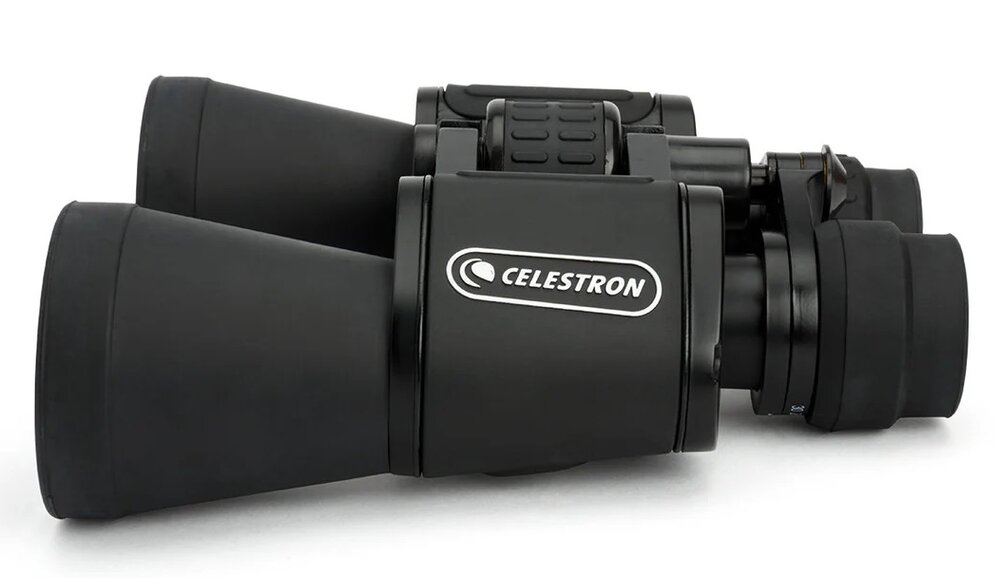 Lornetka Celestron Up Close G2 10-30x50  z boku  