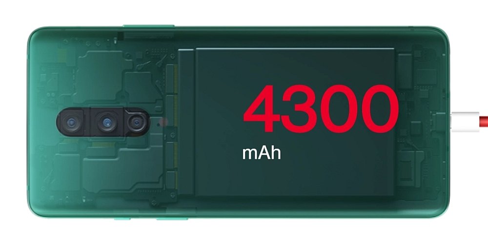 Smartfon ONEPLUS 8 bateria akumulator ładowanie pojemność 