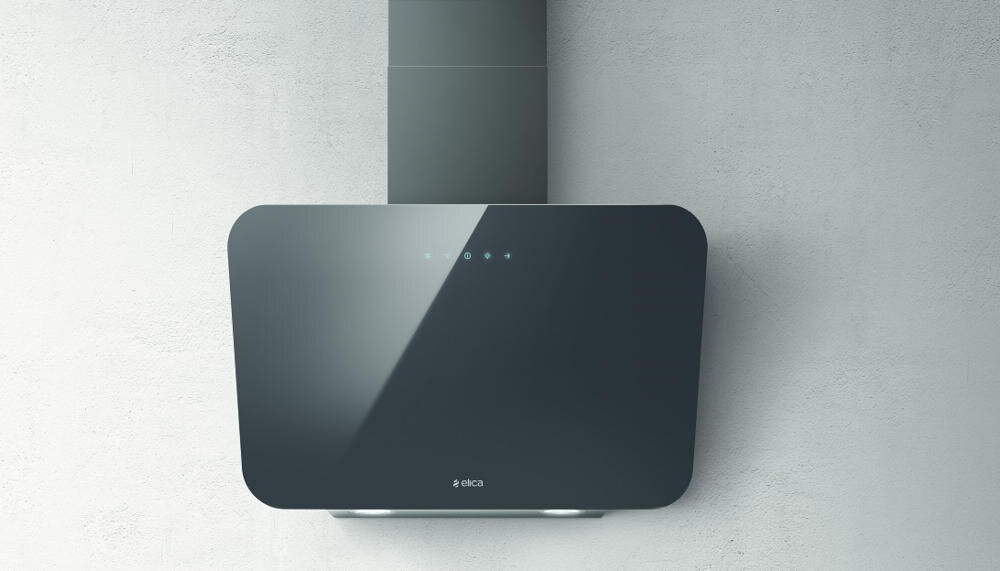 ELICA okap naścienny minimalistyczne wzornictwo geometryczna forma nowoczesna kuchnia wysoka jakość czystość