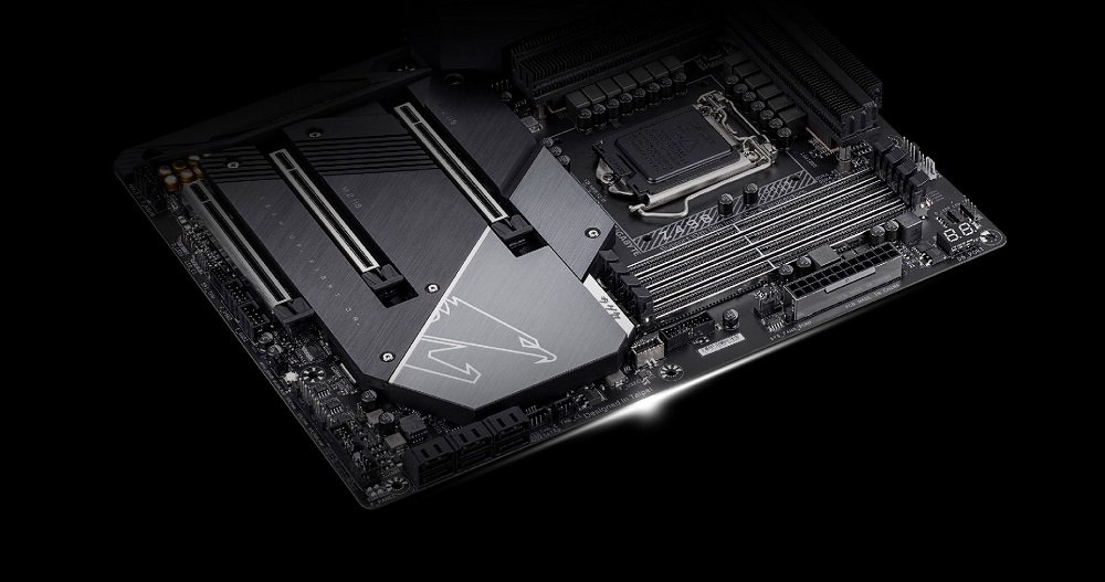 Płyta główna GIGABYTE Z490 Aorus Ultra trwała wytrzymała ultra durable wzmocnione sloty duże radiatory