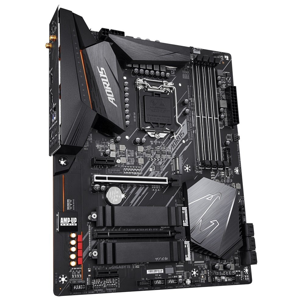 Płyta główna GIGABYTE Z490 AORUS ELITE AC łączność układ 2.5 GbE LAN oprogramowanie cFosSpeed bluetooth 5 RGB Fusion 2.0 podświetlenie