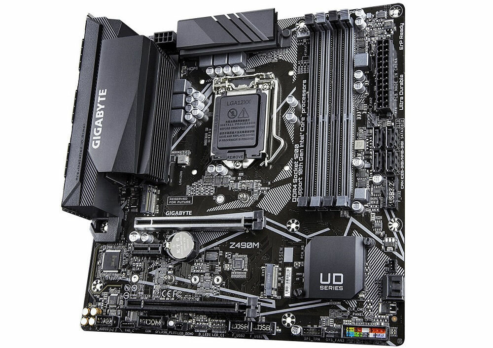 Płyta główna GIGABYTE Z490 M - chipset Intel Z390 lepsza praca procesora