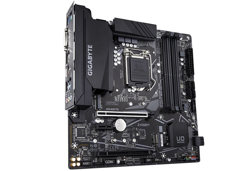 Płyta główna GIGABYTE Z490 M - RAM DDR4 przyspieszenie działania komputera wysoka przepustowość