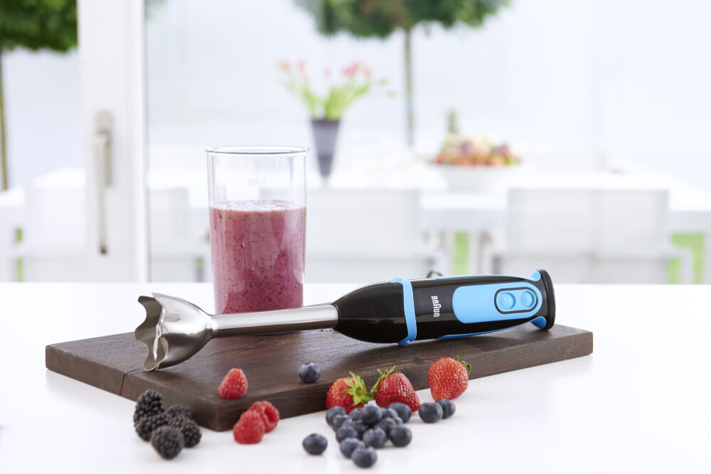 Blender BRAUN MQ 5252 BKBL 1000-watowy silnik ostrza PowerBell Plus 21 poziomow predkosci