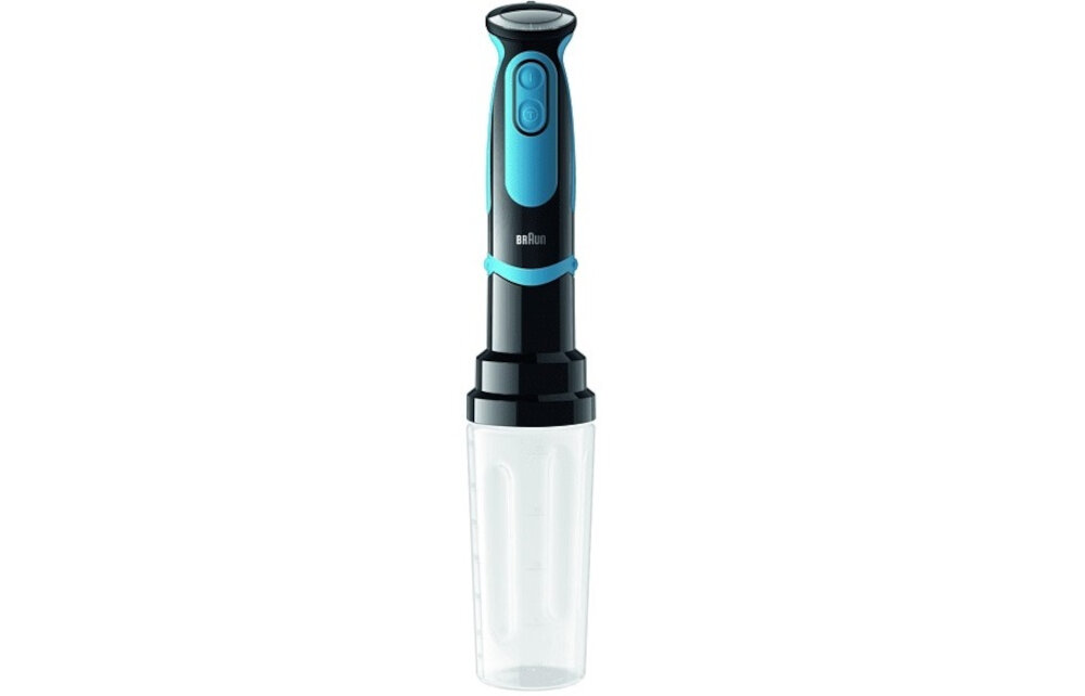 Blender BRAUN MQ 5252 BKBL kielich z przedzialka ulatwi odmierzenie skladnikow komfortowe uzytkowanie wolne od BPA kielich mozna myc w zmywarce