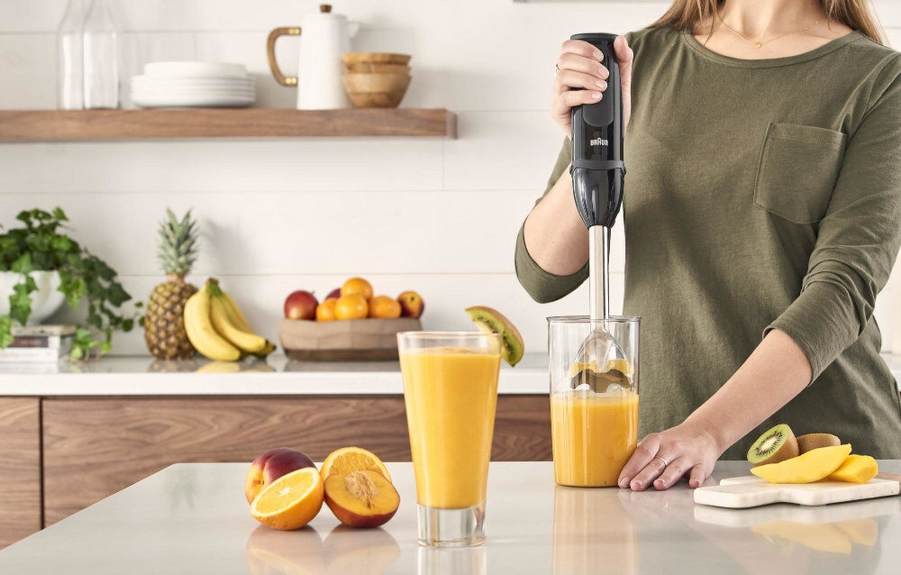 Blender ręczny Braun MQ 5235 BK 21 predkosci pracy funkcja turbo wygodne sterowanie technologia PowerBell PLUS