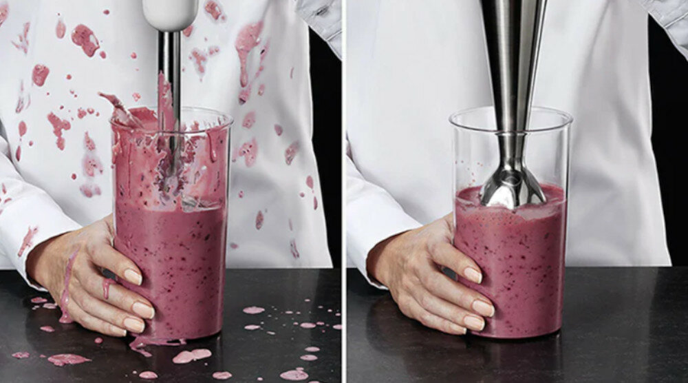 Blender ręczny Braun MQ 5235 BK Technologia SPLASHColtrol