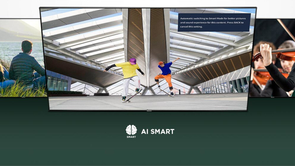 Telewizor HISENSE B7300  - optymalizacja obrazu