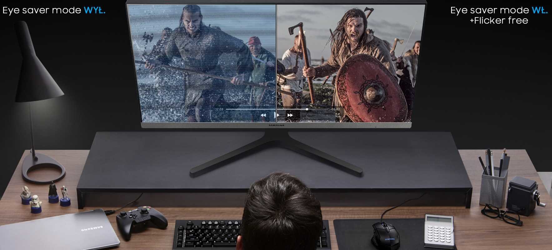 Monitor SAMSUNG S27R350 - Flicker Free