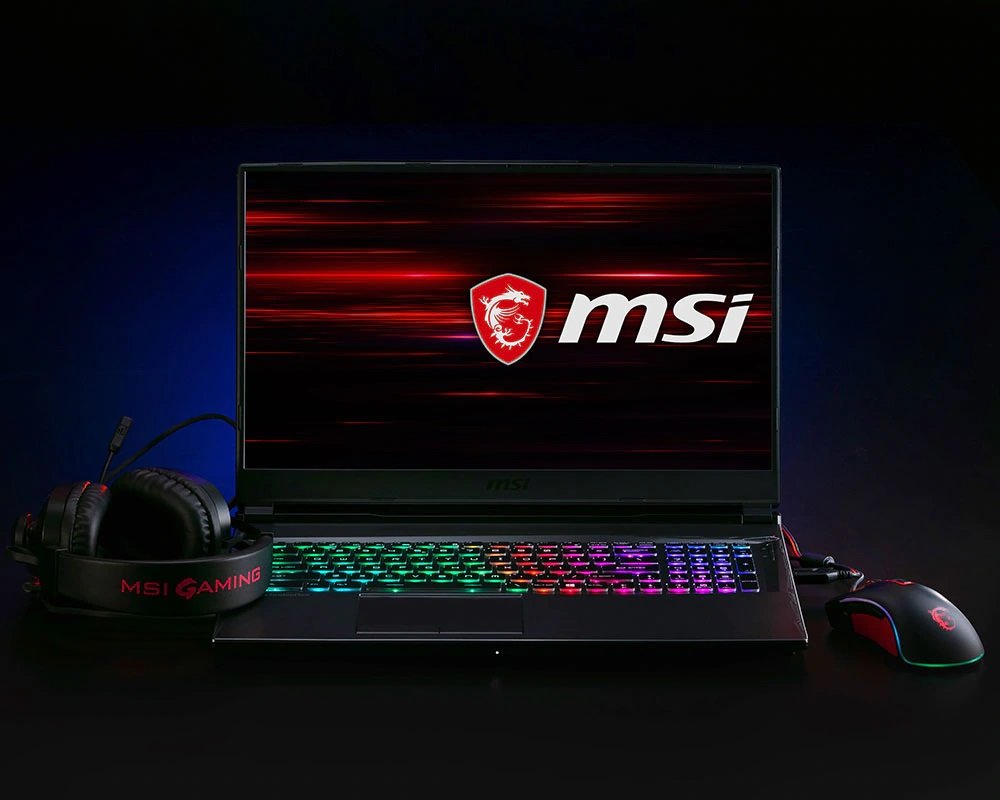 Laptop MSI GP75 Leopard i7-10750H 8GB 512GB SSD GF-GTX 1660 Ti W10 podświetlana klawiatura podświetlany każdy klawisz