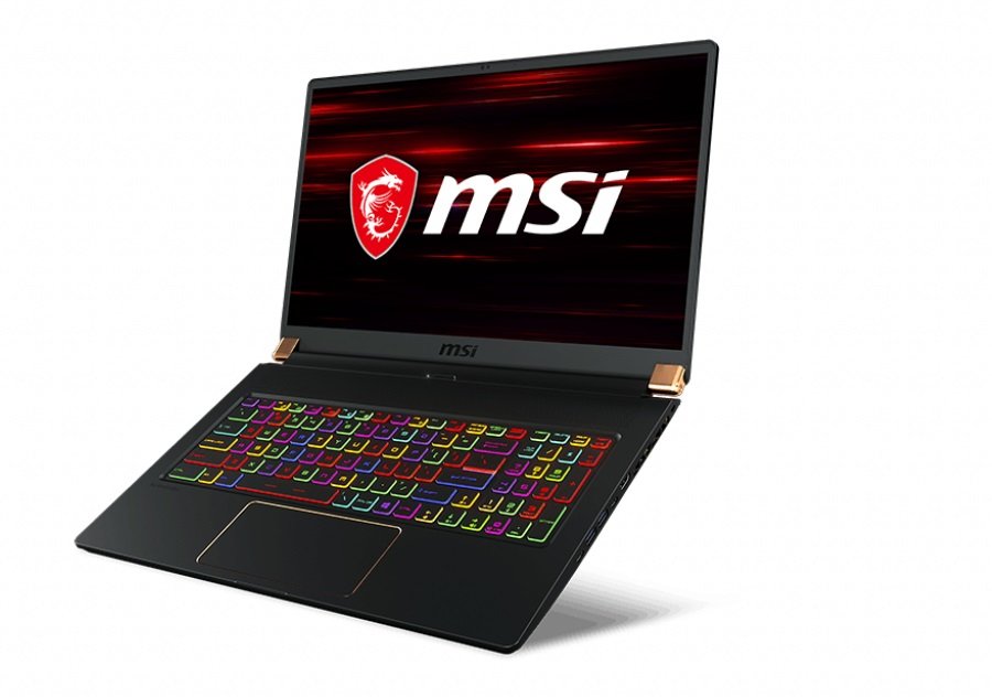Laptop MSI GS75 Stealth podświetlana klawiatura czysty wyraźisty dzwięk