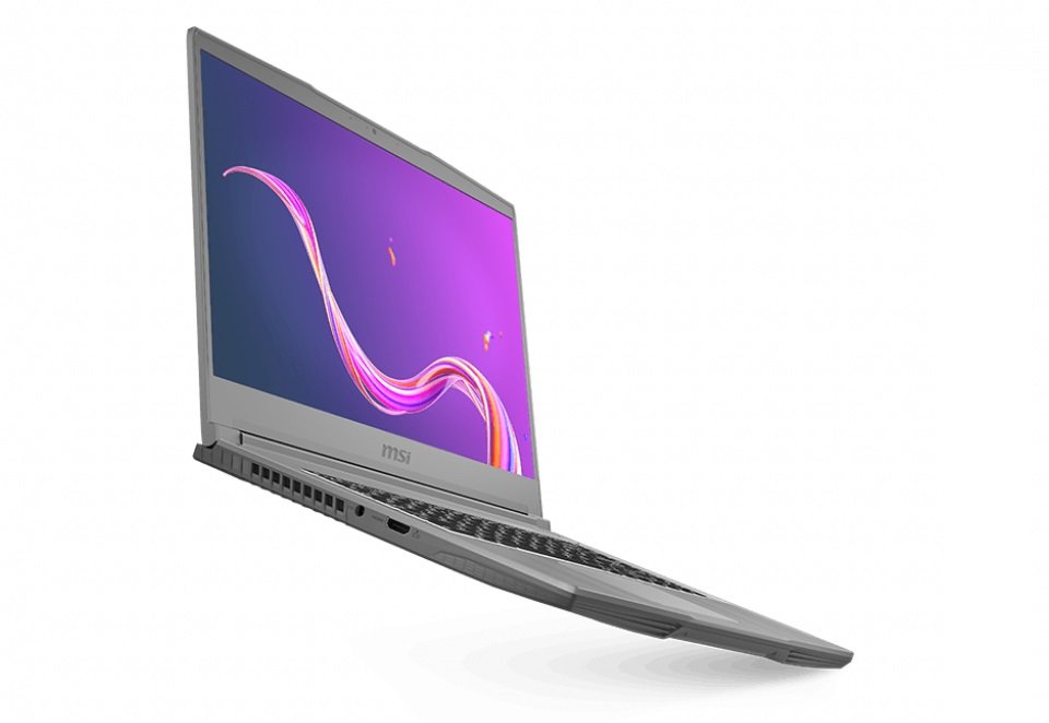 Laptop MSI Creator 15M i7-10750H 16GB 512GB SSD GF-GTX 1660 W10 system chłodzenia Cooler Boos 3 dwa wentylatory trzy ciepłowody Pascal