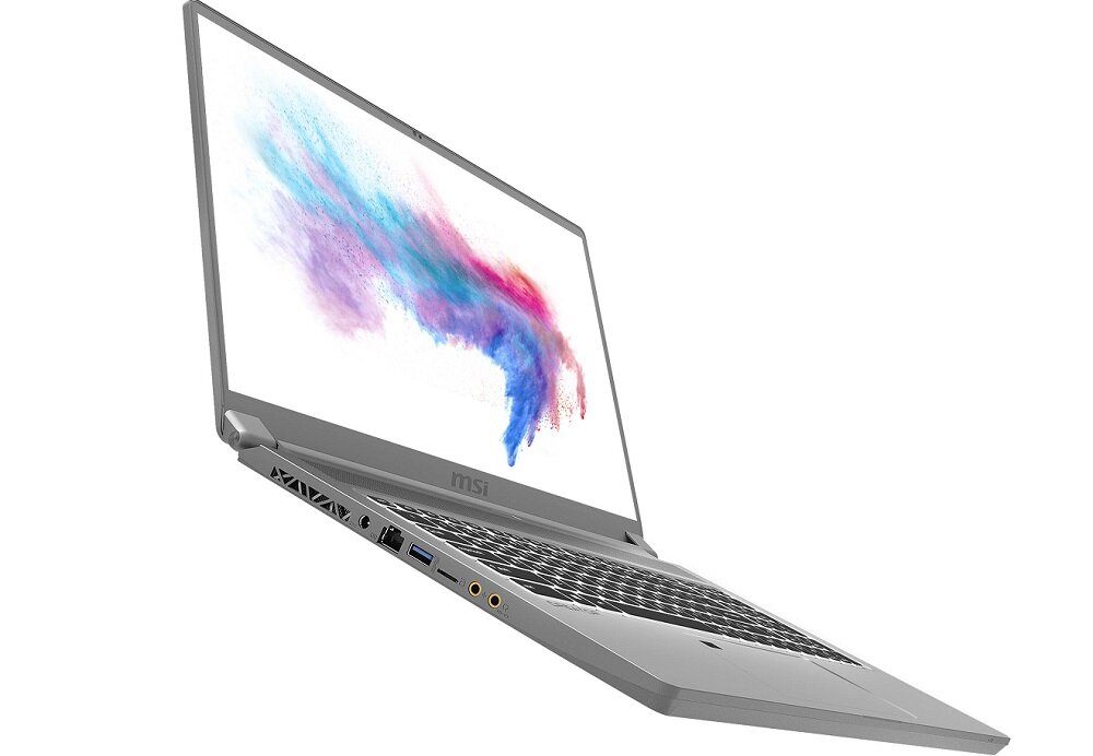 Laptop MSI Creator 17 A10SGS - Wygląd ogólny elegacnki i lekki