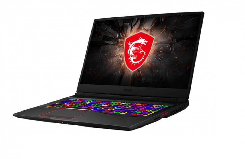 Laptop MSI GE75 Raider i9-10980HK 16GB 1000GB 512GB SSD GF-RTX 2080 Super W10 16 GB RAM procesor i9-10980HK wydajny multizdaniowy