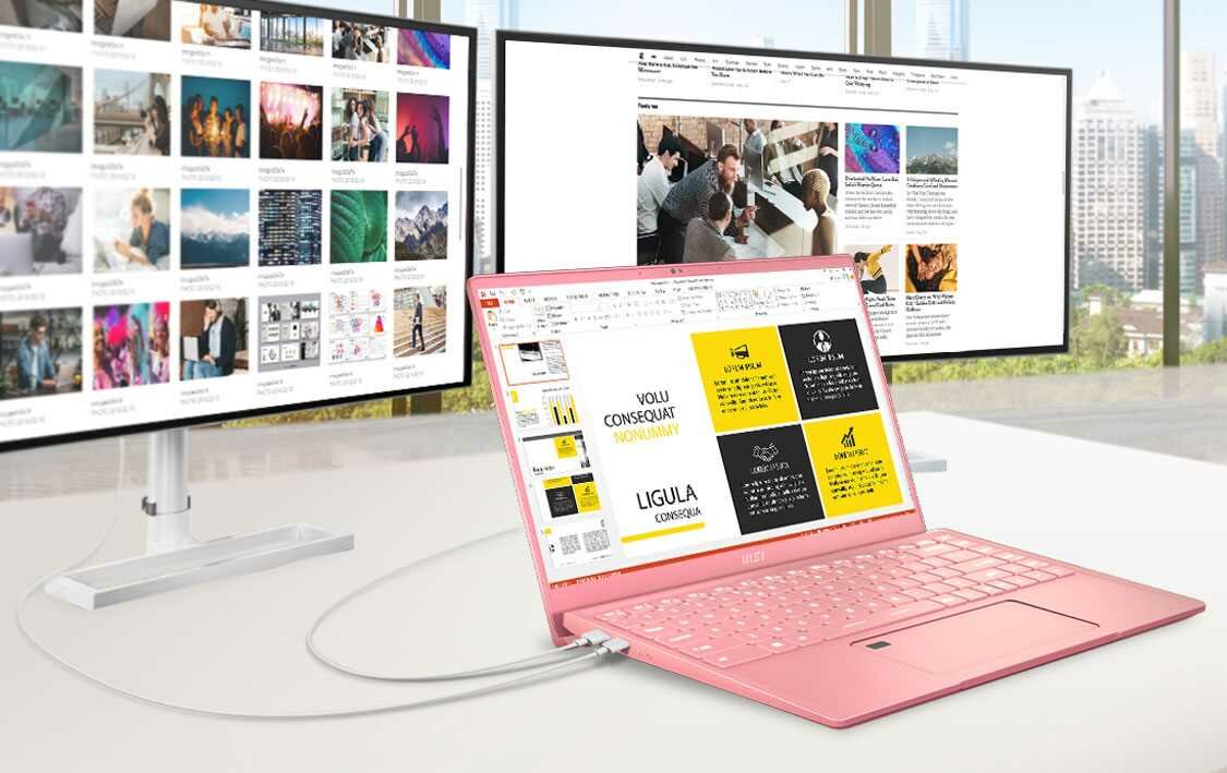 Laptop MSI Prestige 14 - Thunderbolt 4