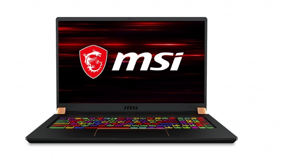 Laptop MSI GS75 Stealth 10SE dla graczy wydajny szybki 16 GB RAM