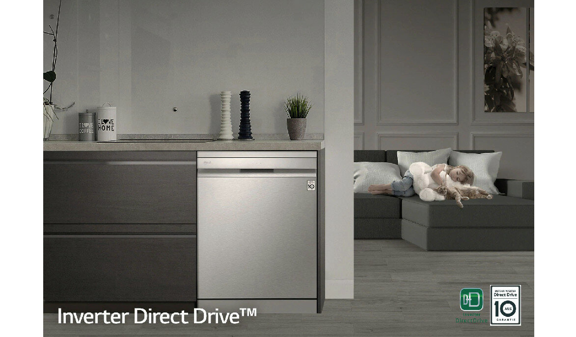 Zmywarka LG DF415HSS Inwerterowy silnik