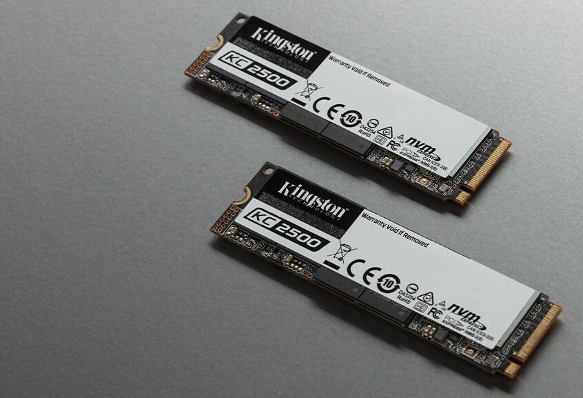 Dysk KINGSTON KC2500 SSD - mały rozmiar wydajność i niezawodność TLC NAND kontroler GEN 3.0 x 4