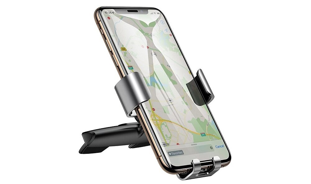 Uchwyt na telefon BASEUS Metal Age Gravity smartfon samochód nawigacja muzyka obsługa sterowanie dostęp