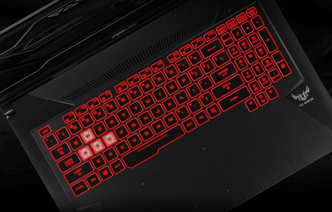 Laptop ASUS TUF Gaming FX705 - KLAWIATURA